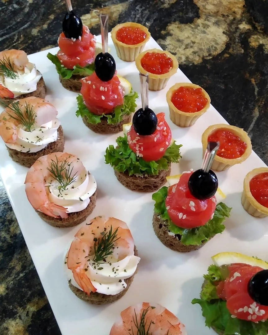 Красивые закуски