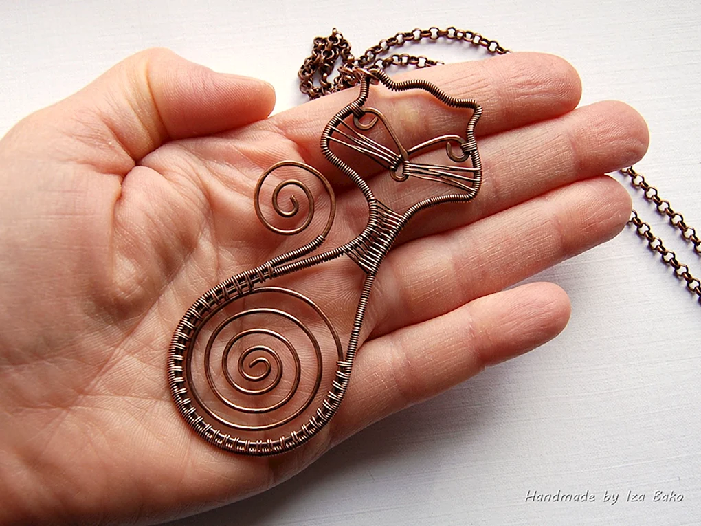 Кулон wire Wrap