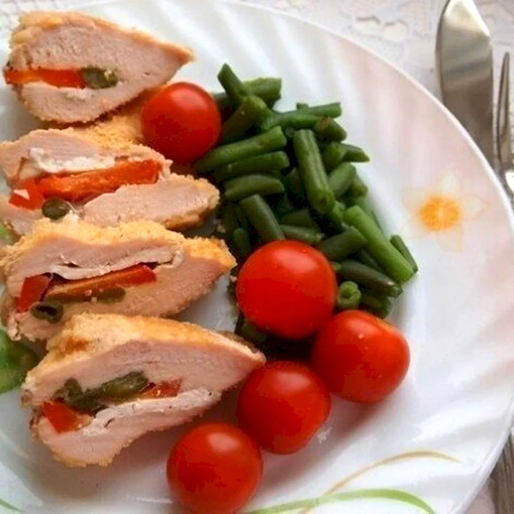Куриная грудка на ужин