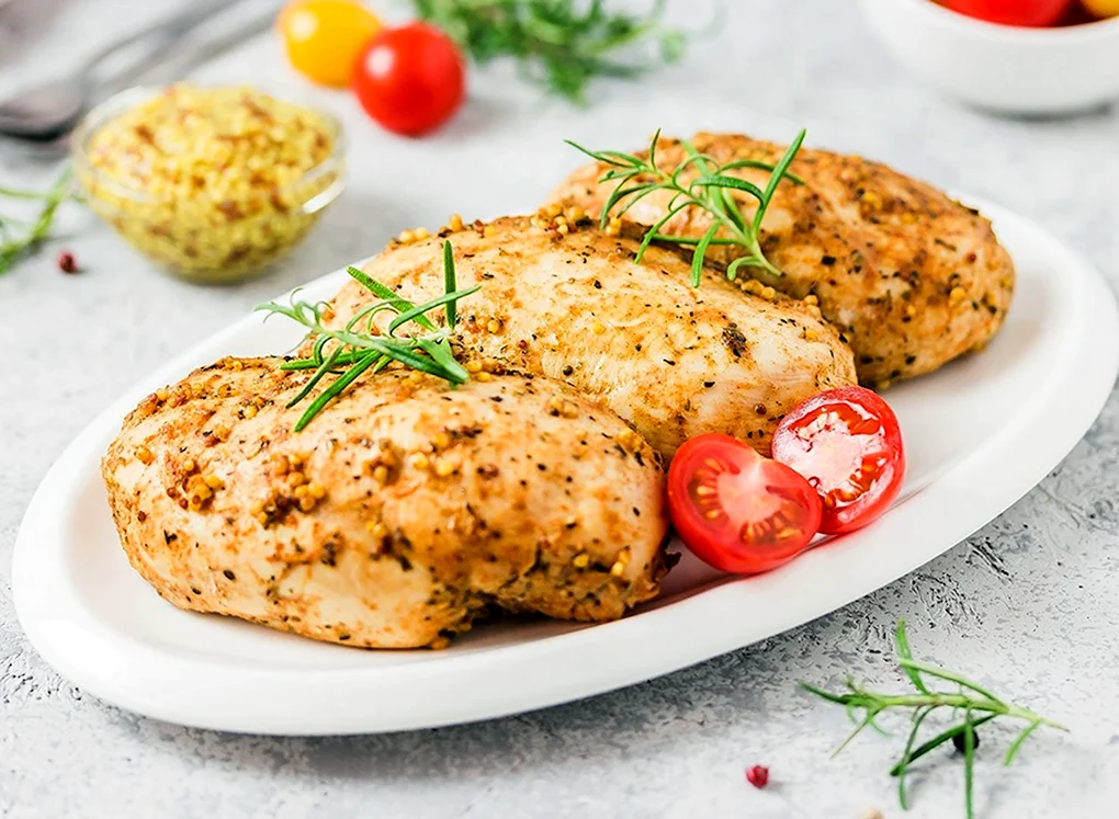 Курица в кунжуте