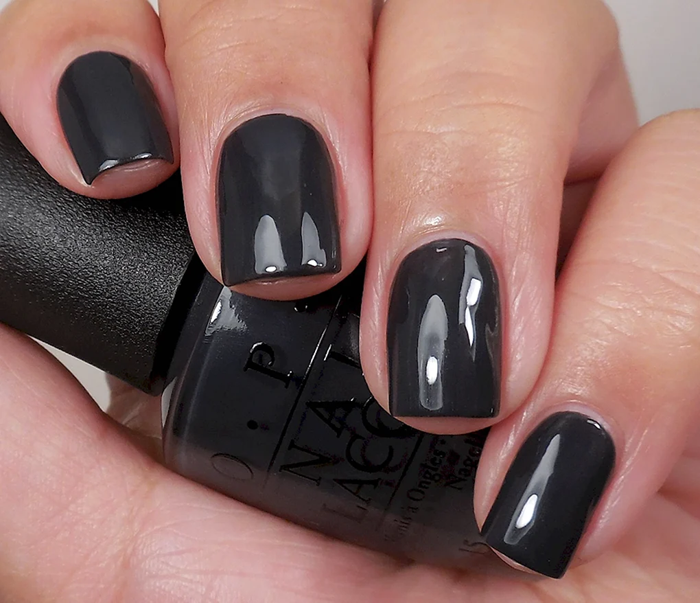 Лак OPI чёрный
