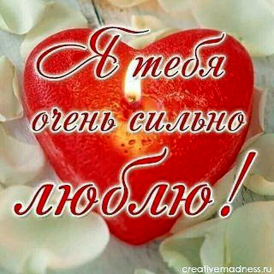 Люблю тебя очень