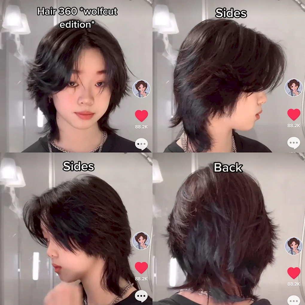 Маллет Wolfcut