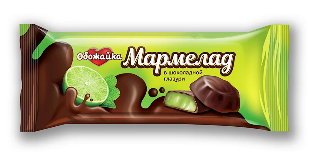 Мармелад в шоколадной глазури