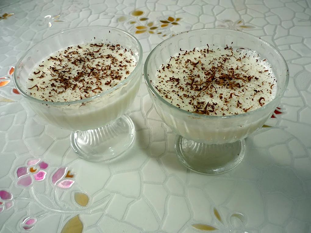 Молочный десерт