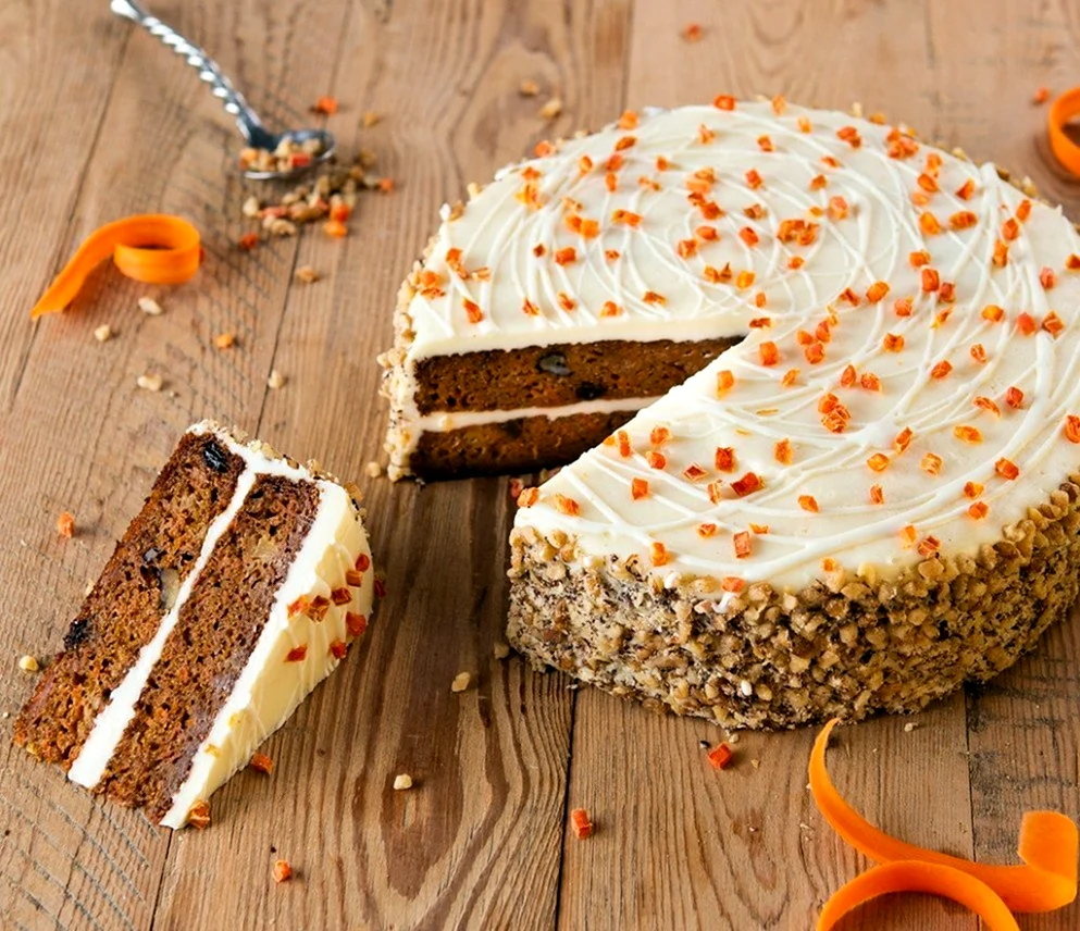 Морковный торт Чизберри