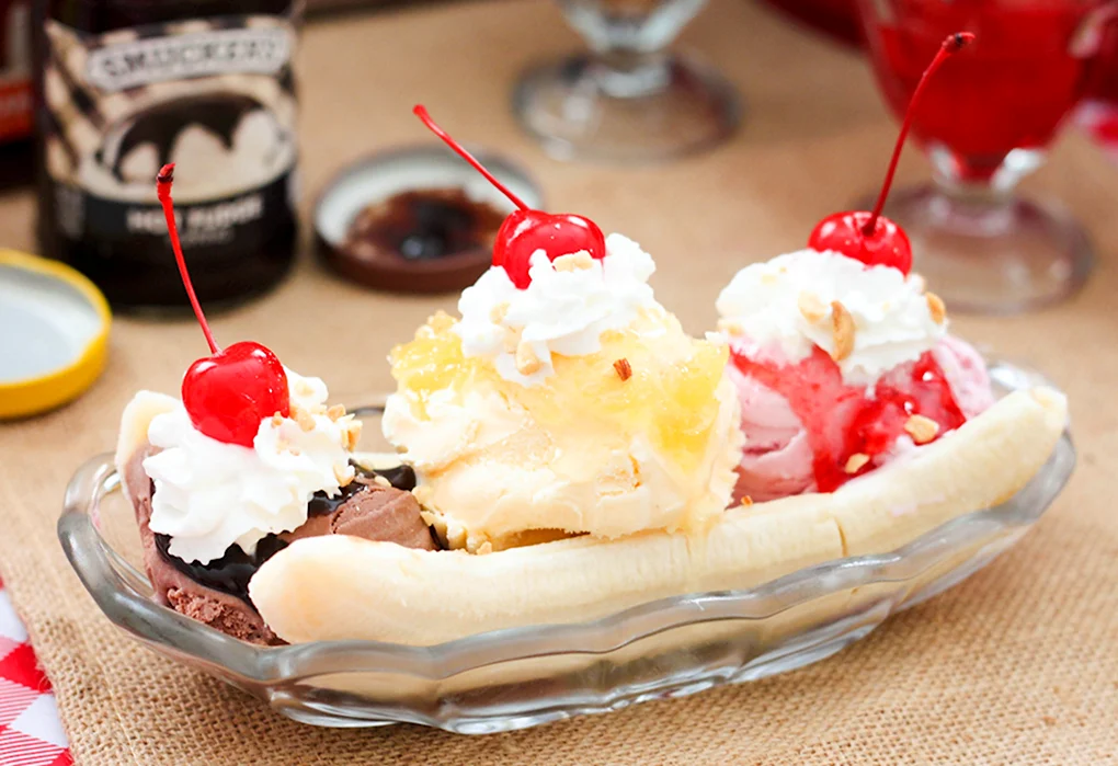 Мороженое Banana Split