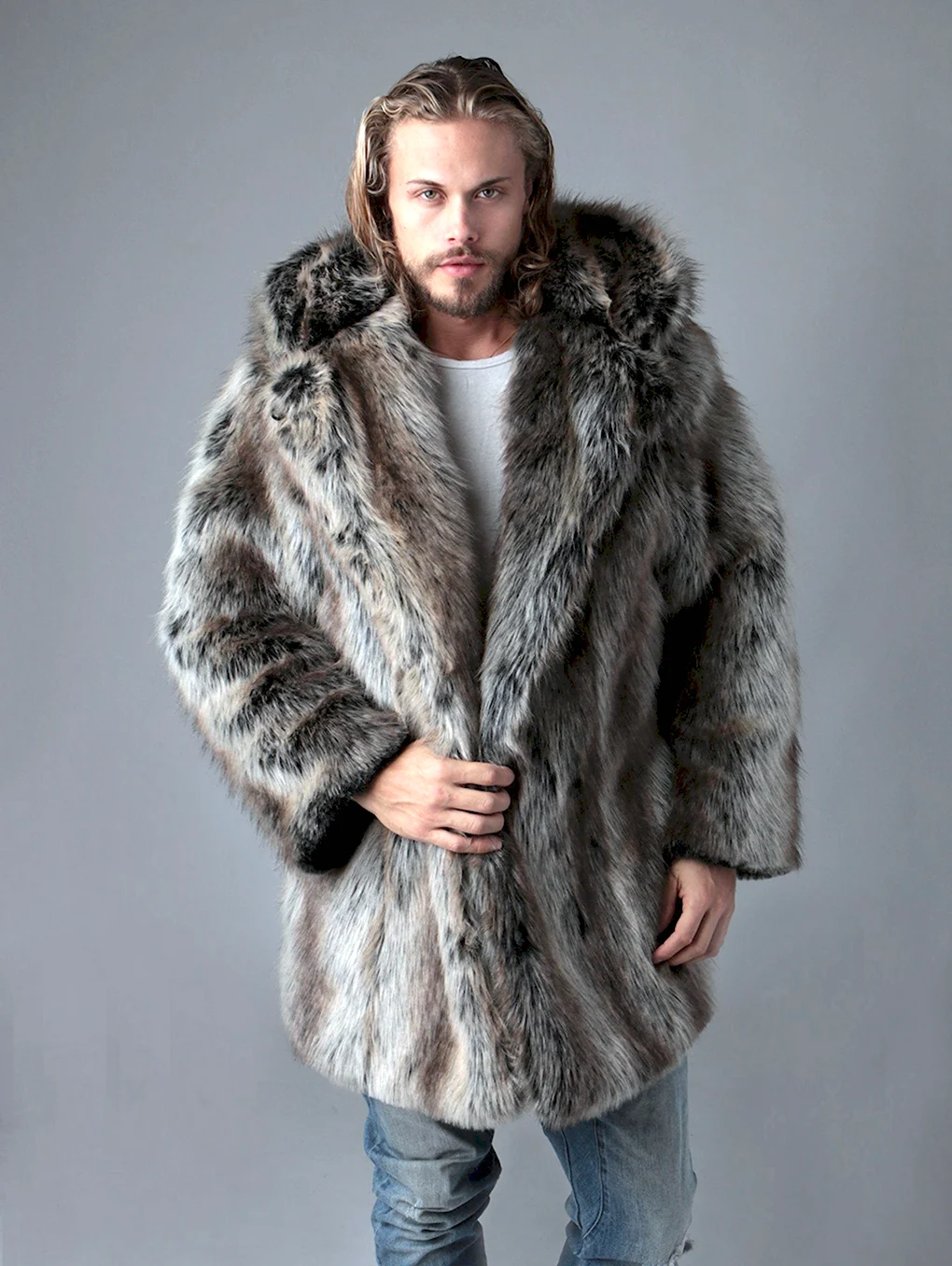 Мужская шуба Falapu International Fashion