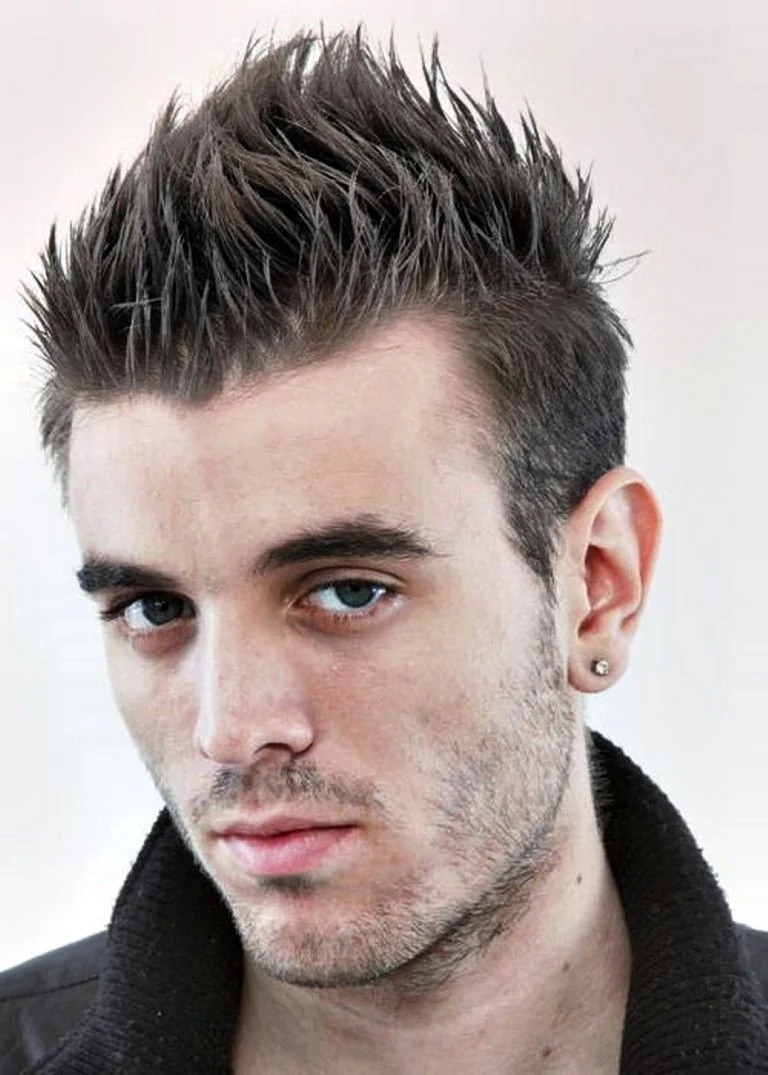 Мужская стрижка Spiky hair