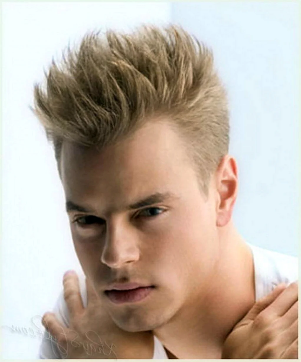 Мужская стрижка Spiky hair