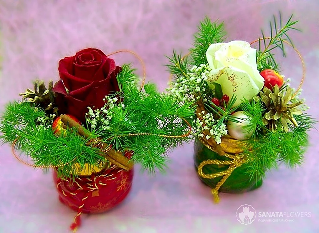 Новогодний букет