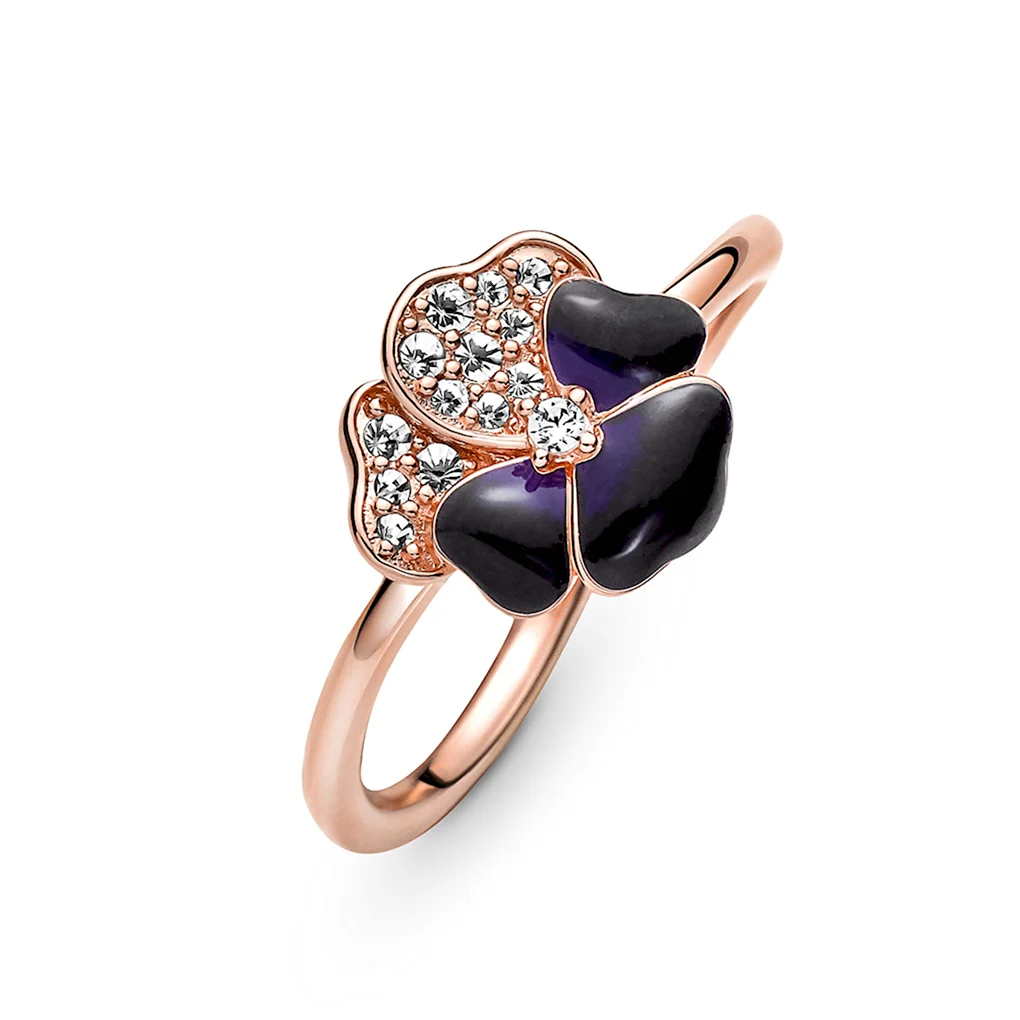Pansy Flower pandora кольцо