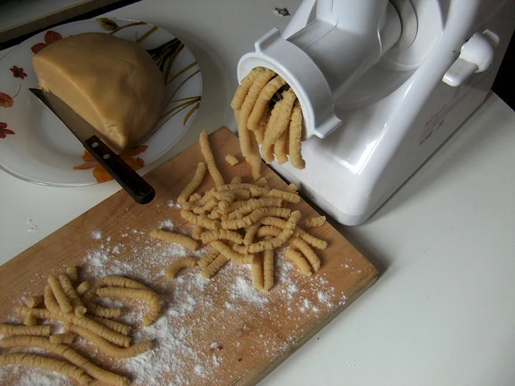 Печенье через мясорубку