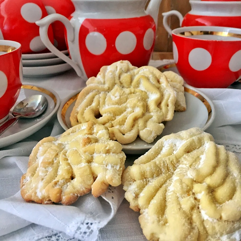 Печенье через мясорубку