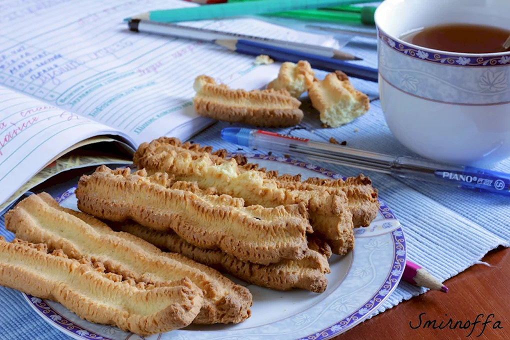 Печенье через мясорубку