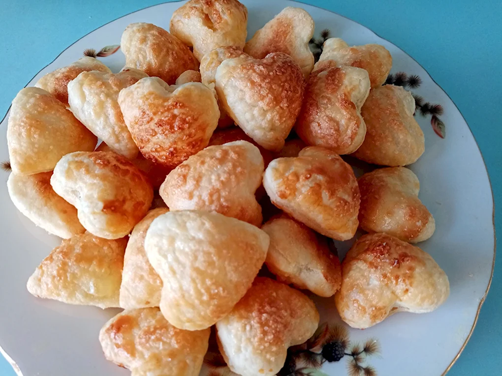 Печенье из сложенного теста