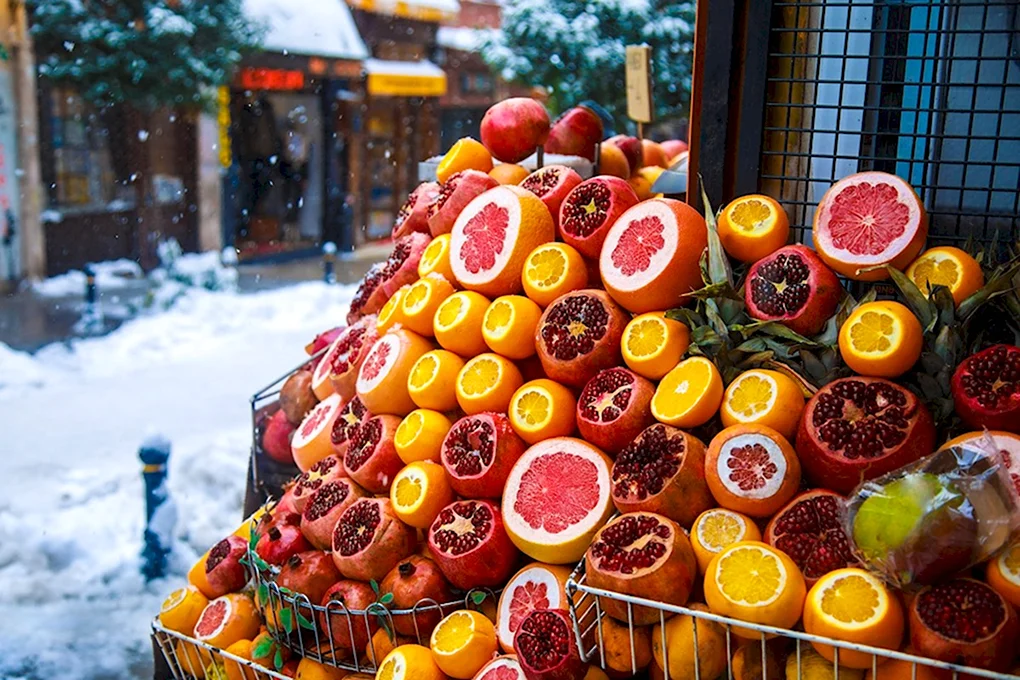 Полезные зимние фрукты