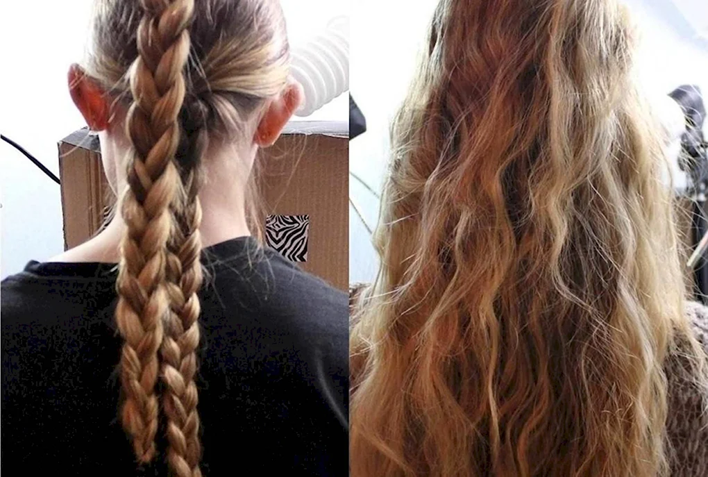 Причёскапосле косичек