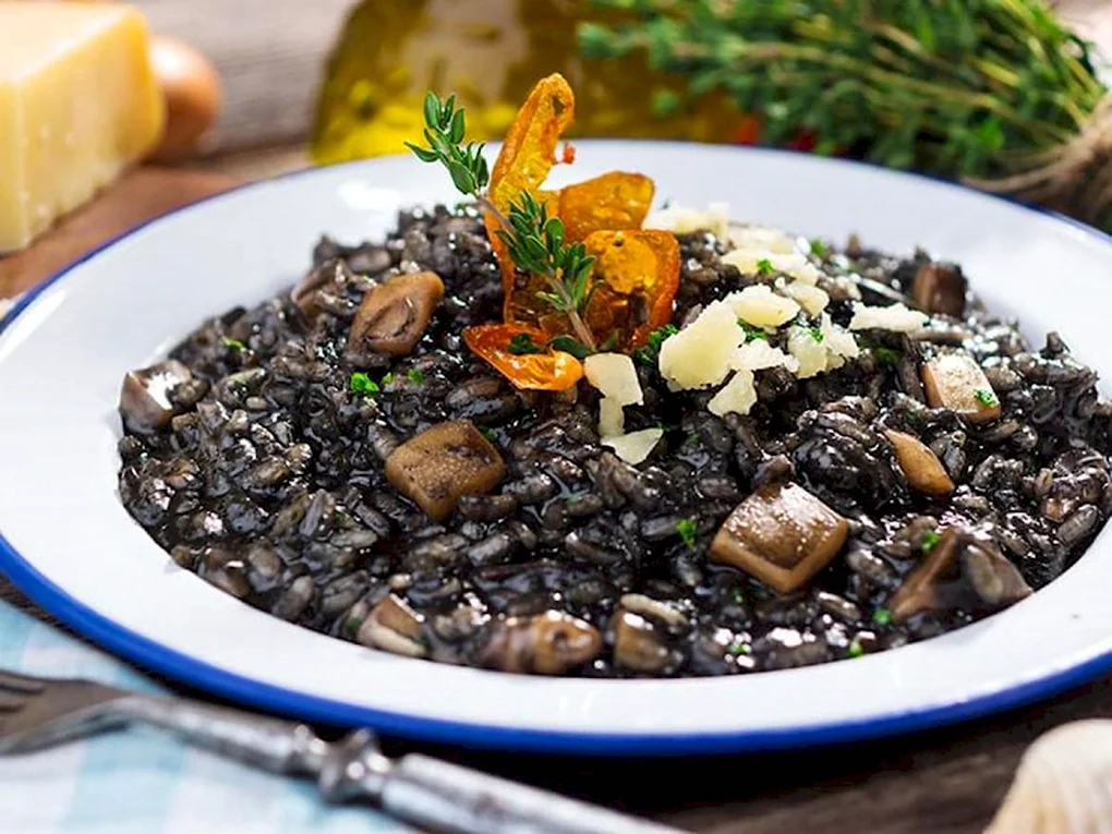 Risotto Nero черное ризотто