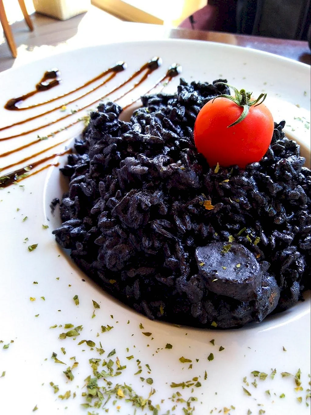 Risotto Nero черное ризотто