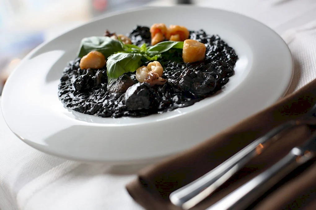 Risotto Nero черное ризотто