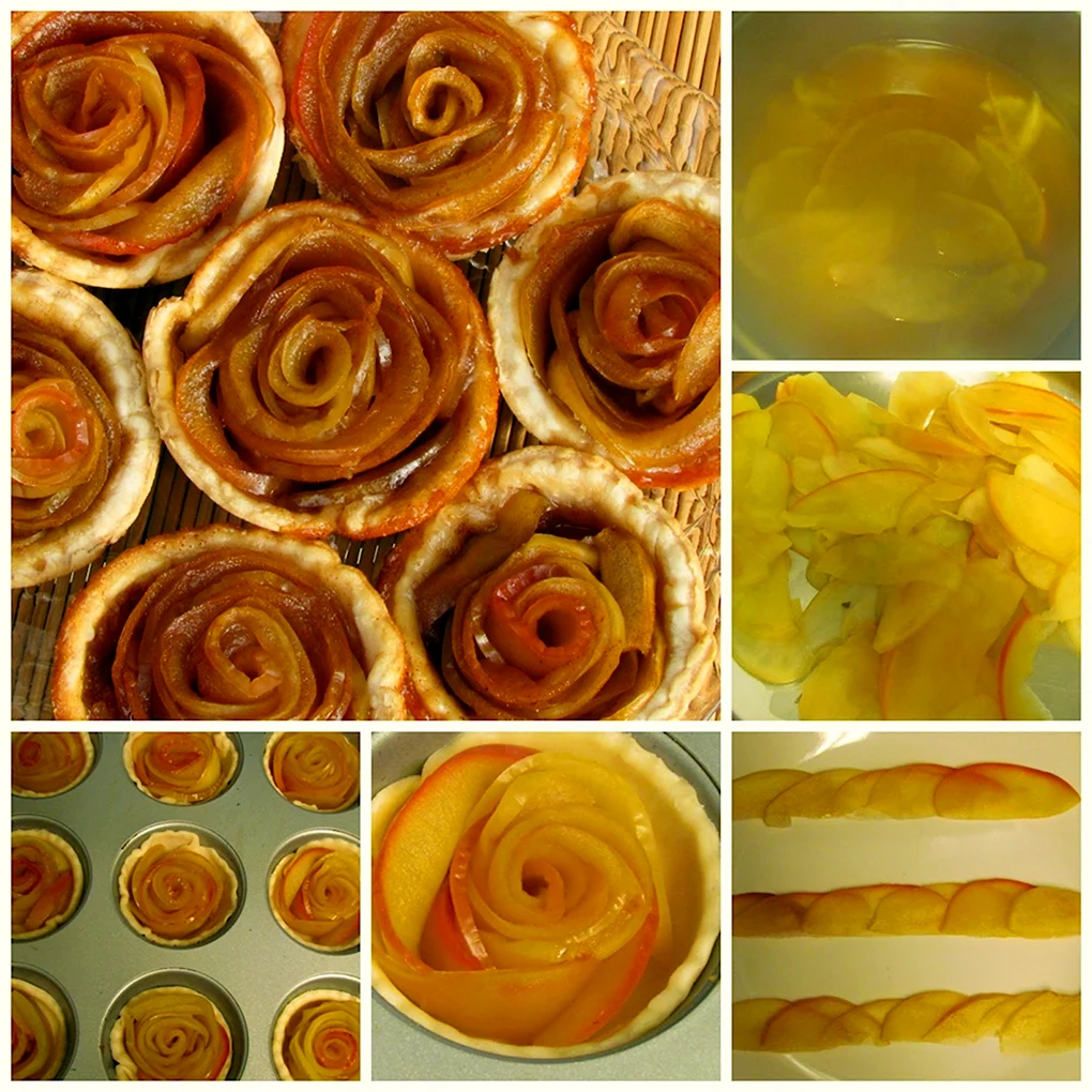 Розочки из теста