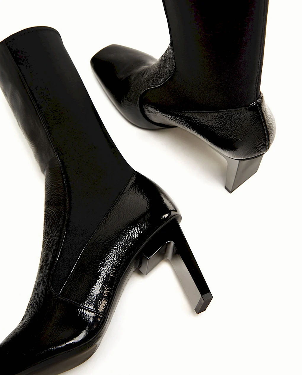 Сапоги Zara женские 2002810040 Bota tacon cerco piel