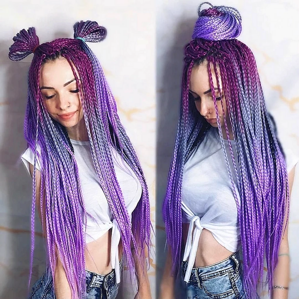 Сенегальские косы и де дреды