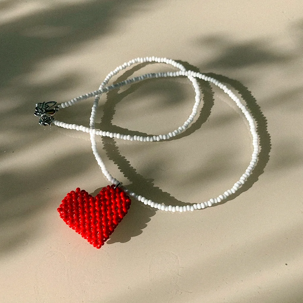 Сердечко из бисера