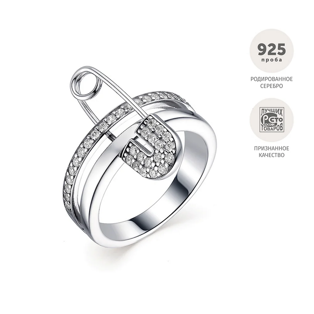 Серебряное кольцо Алькор 01-295700кц-00