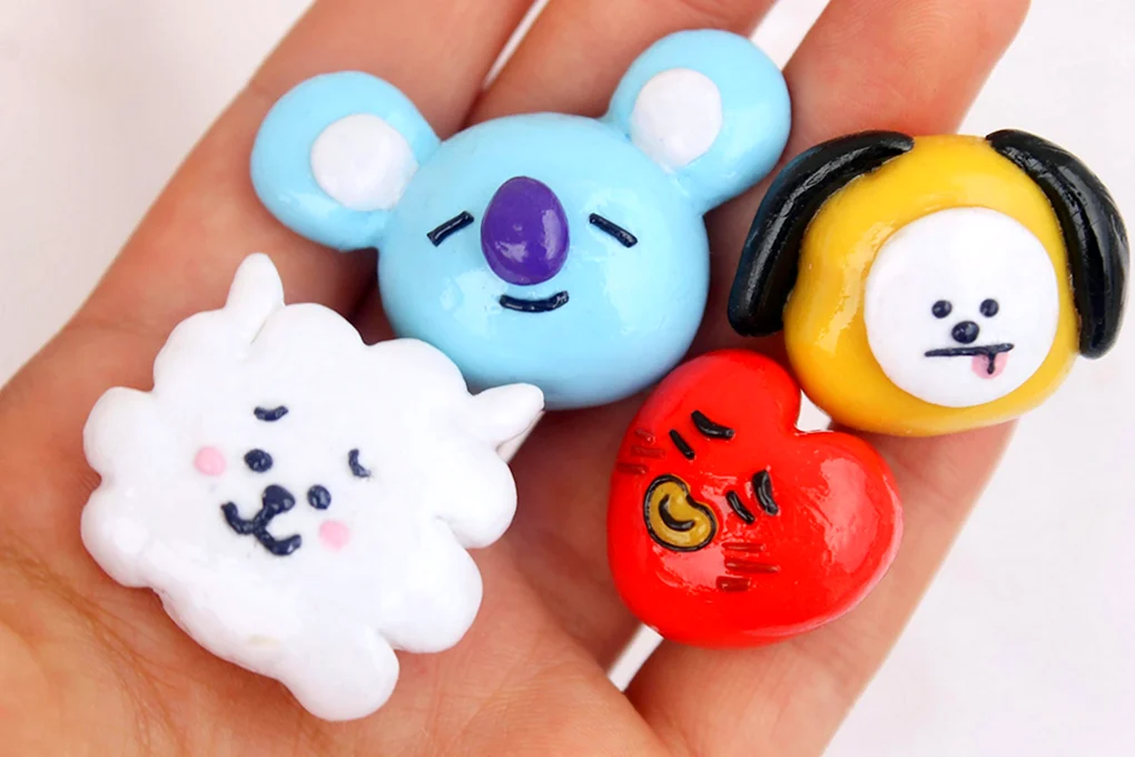 Серёжки bt21