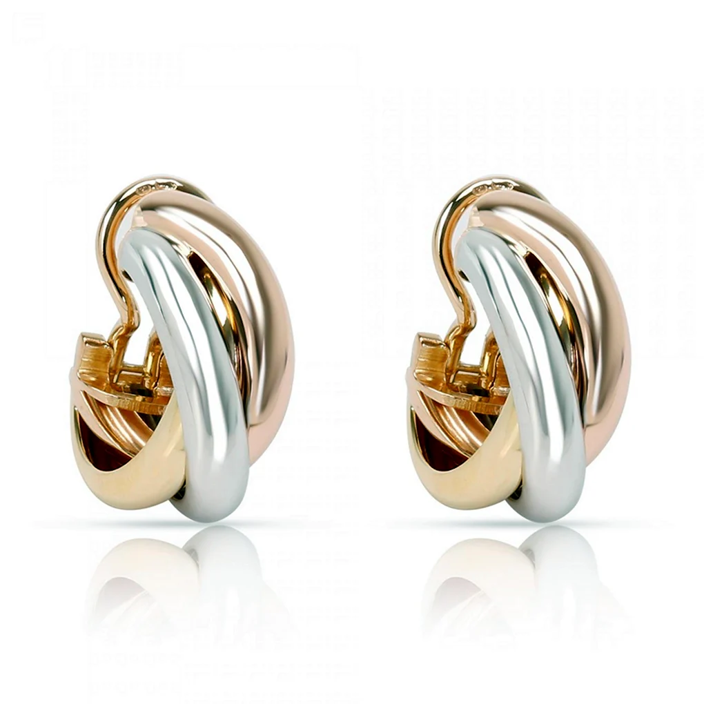 Сережки Cartier Trinity