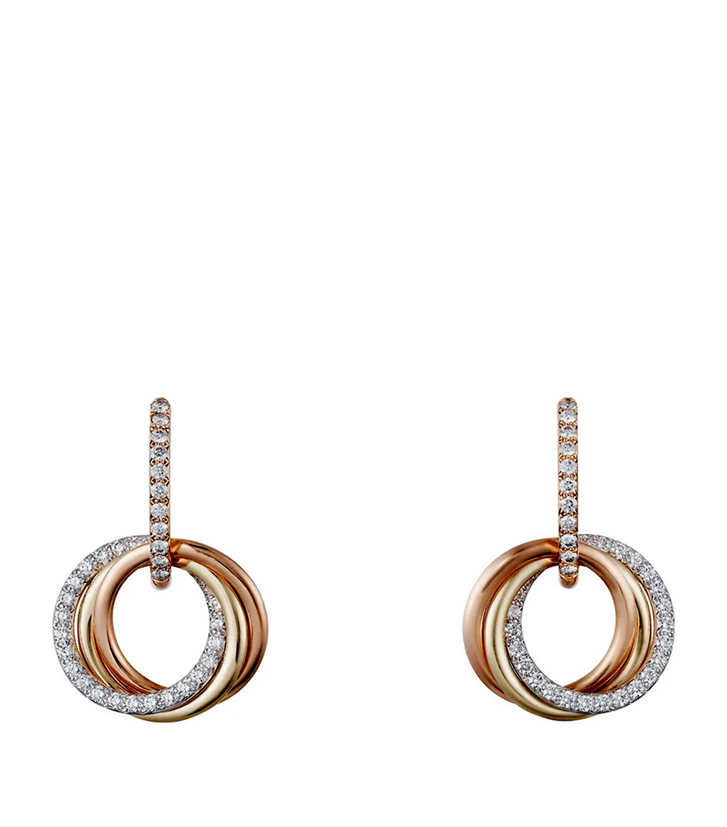 Сережки Cartier Trinity