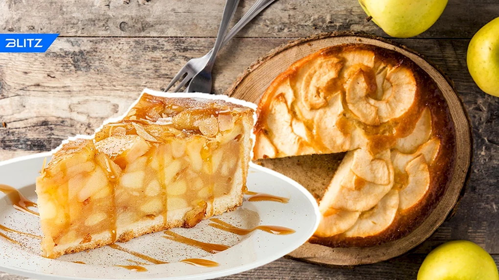 Шарлотка с дыней