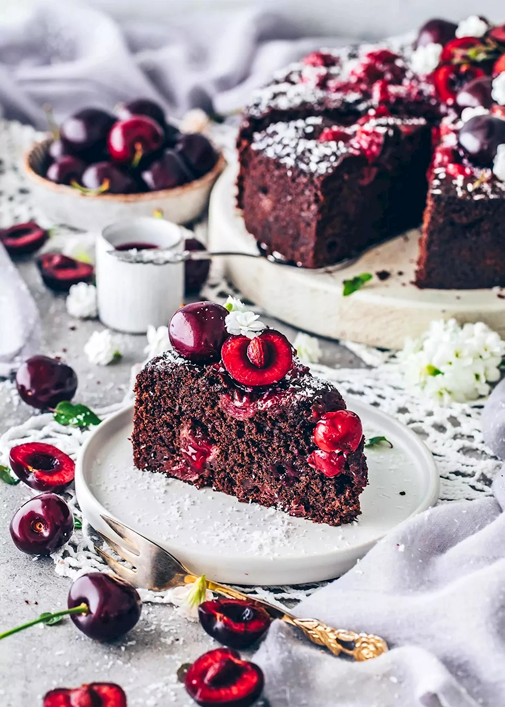 Шоколадный кекс