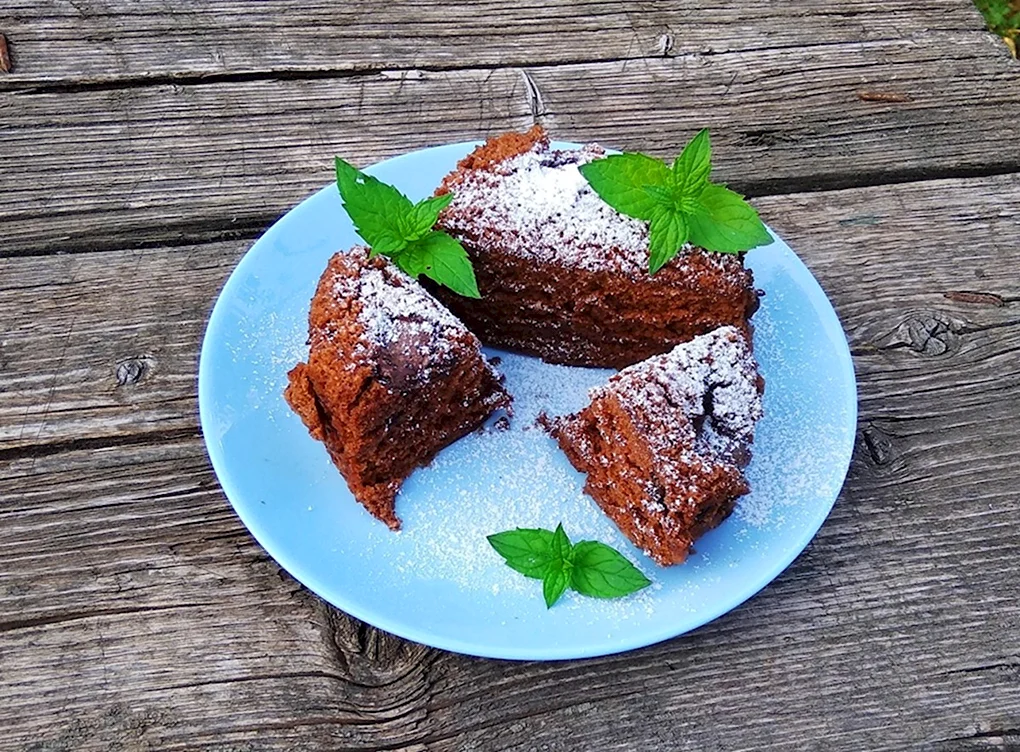 Шоколадный кекс в кружке
