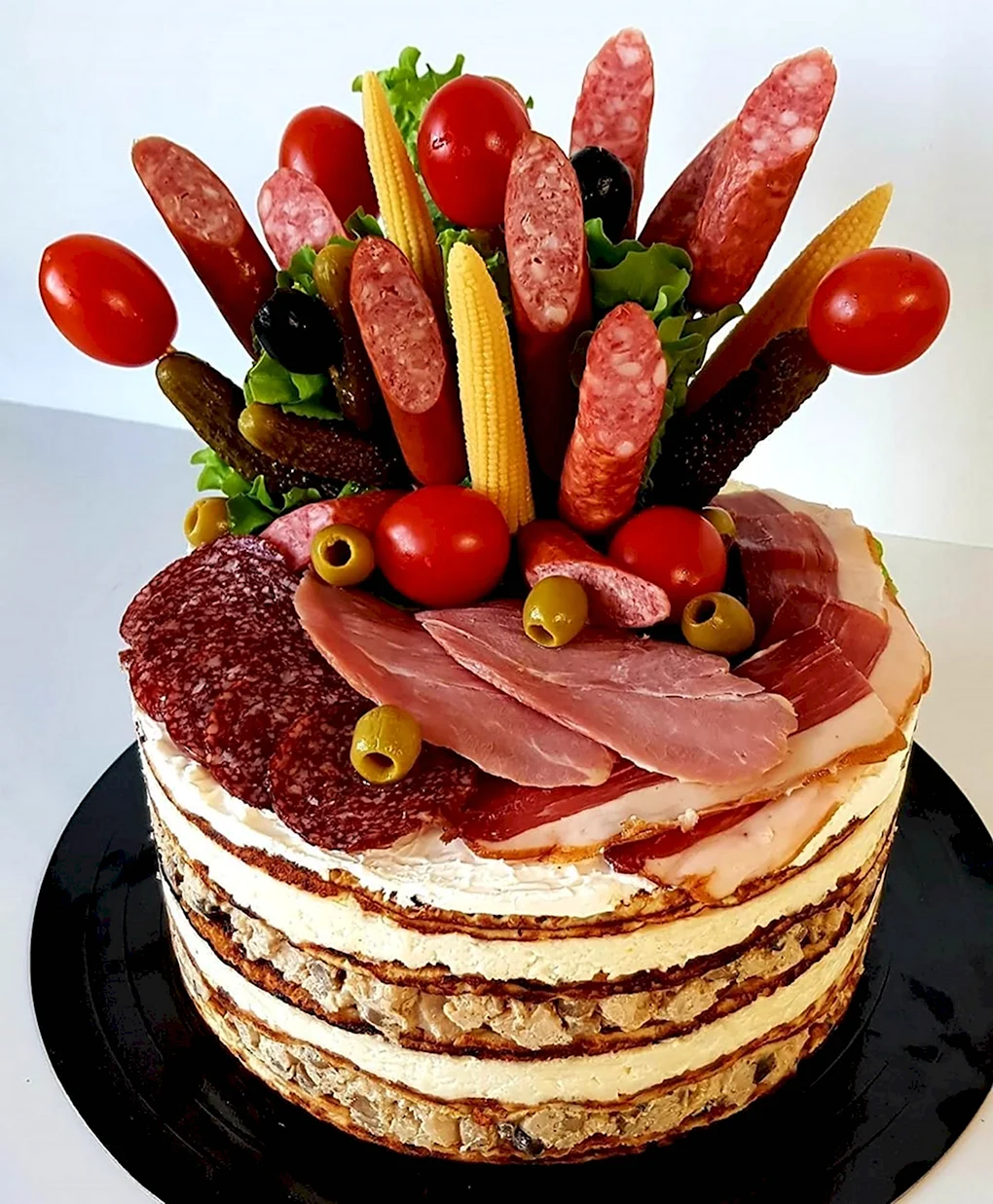 Шведский закусочный торт smörgåstårta смёргасторте