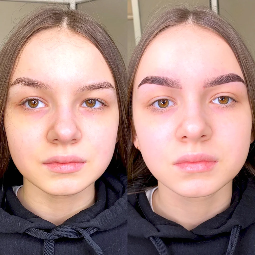 Симметрия бровей