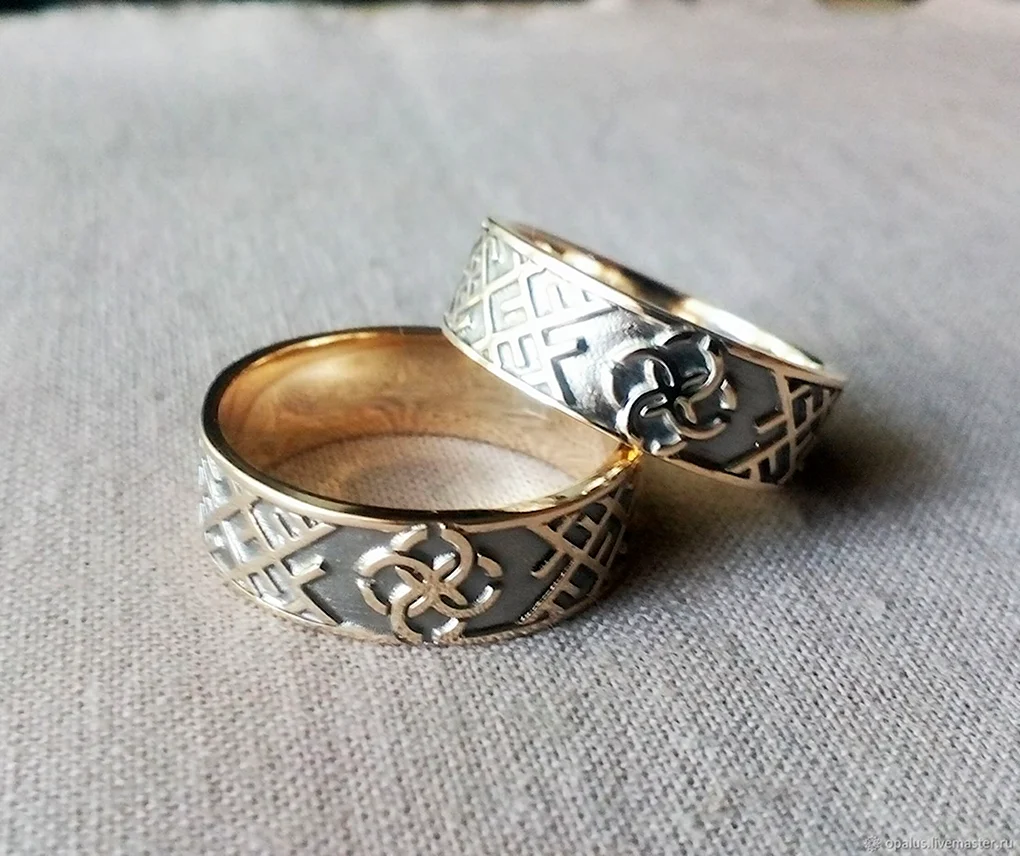 Славянские кольца Свадебник