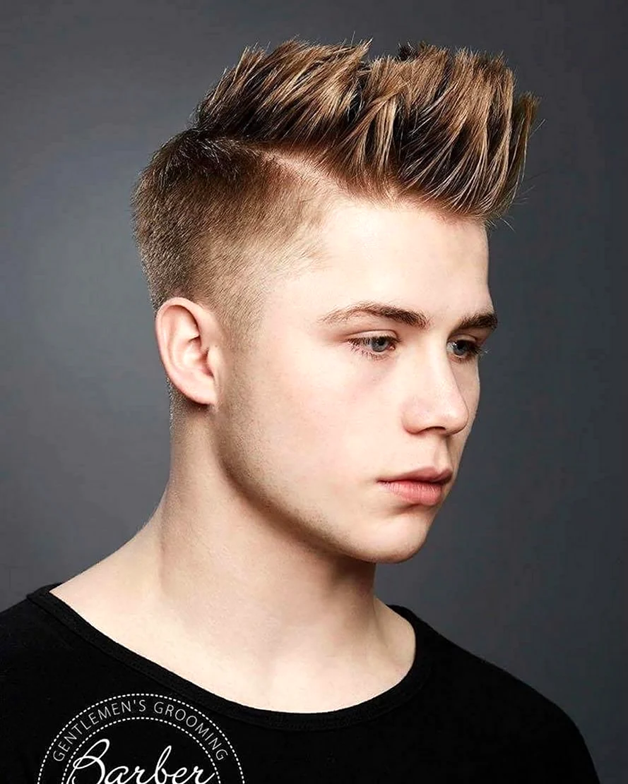 Spiky hair стрижка
