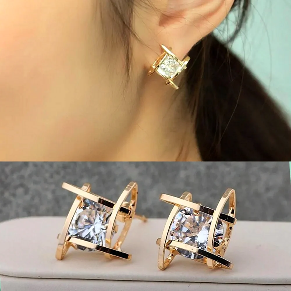 Стильные серьги