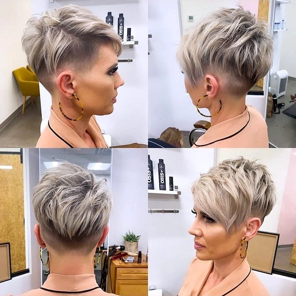 Стрижка Pixie Пикси