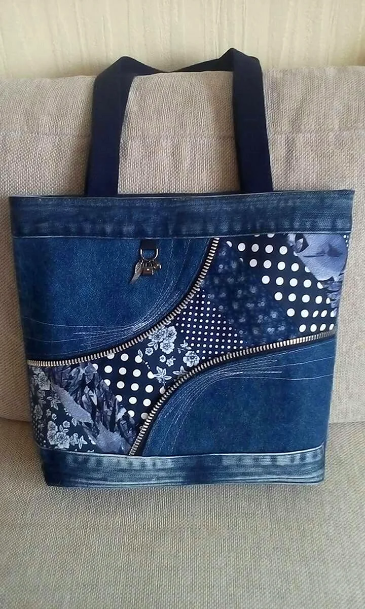 Сумки из джинсы