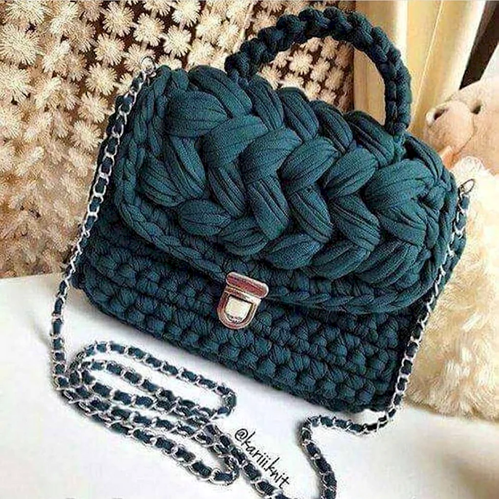 Сумки из трикотажной пря