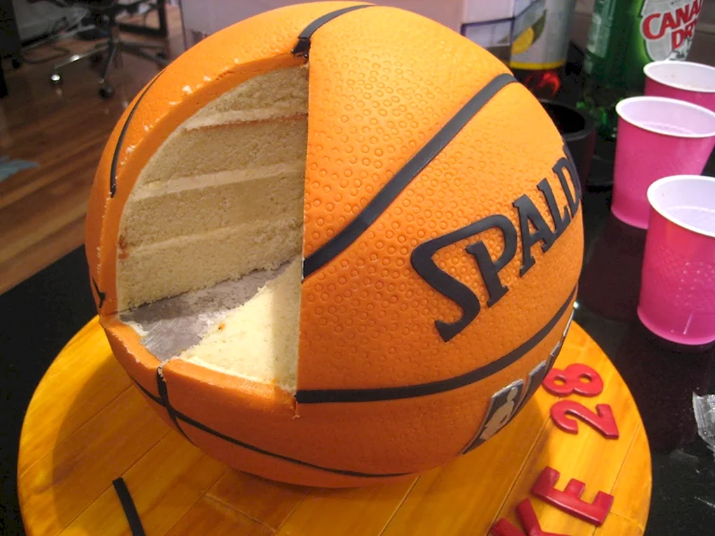 Торт баскетбольный мяч Spalding