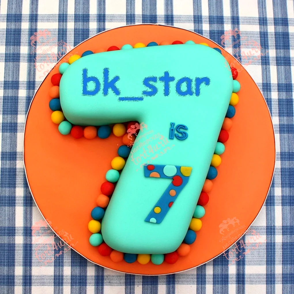 Торт для мальчика 7 лет