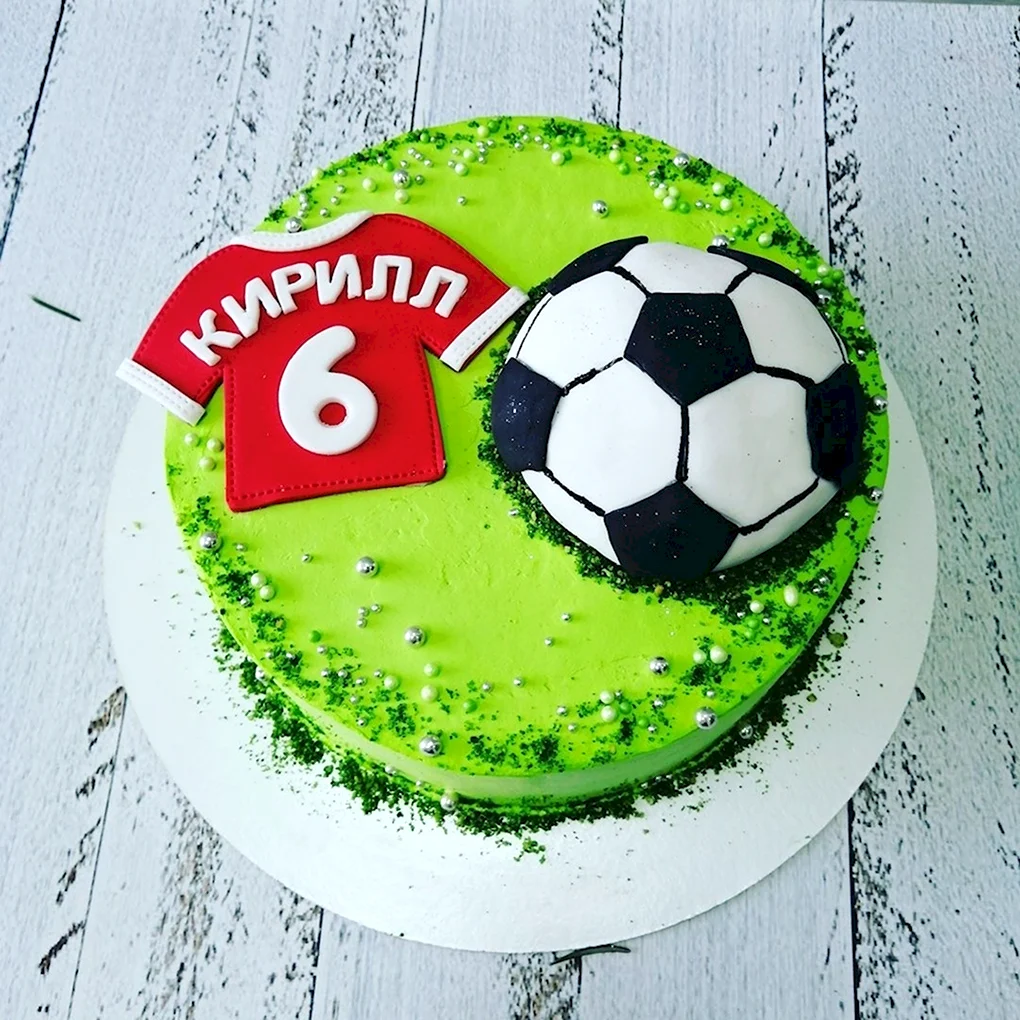 Торт футбол