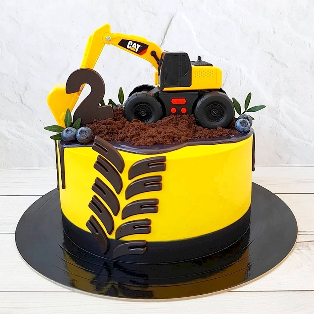 Торт JCB трактор