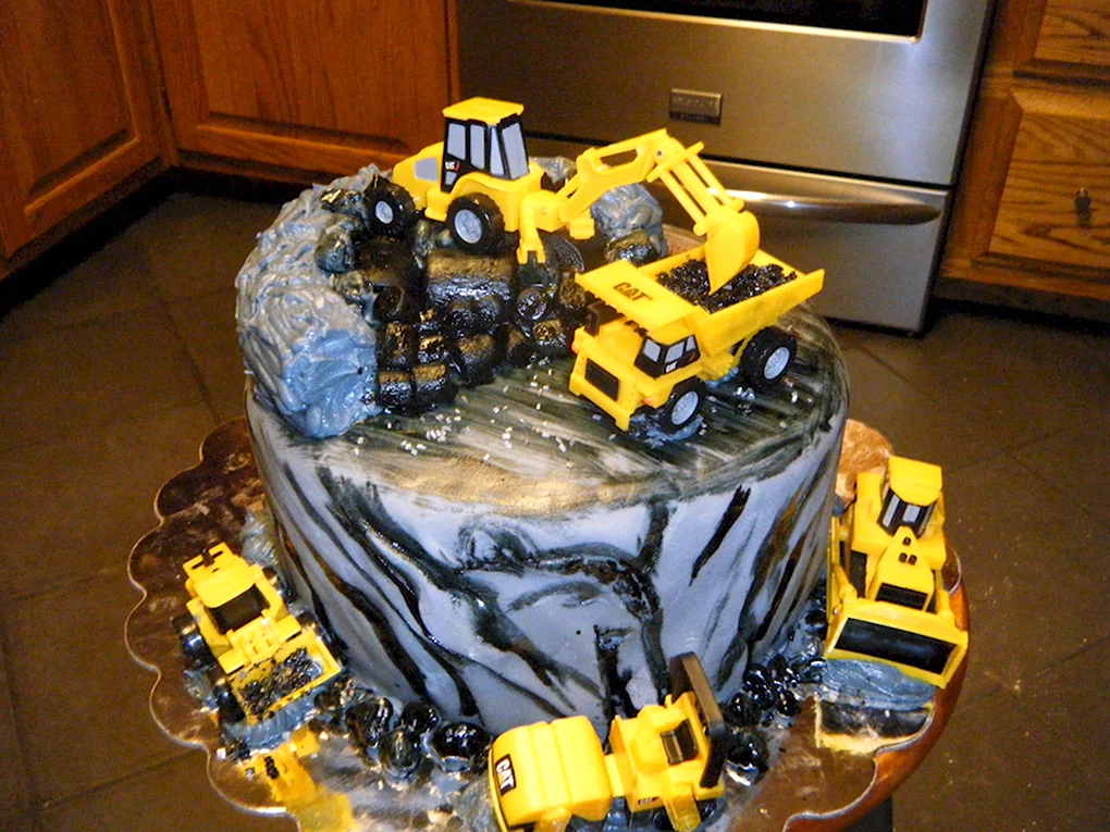 Торт JCB трактор