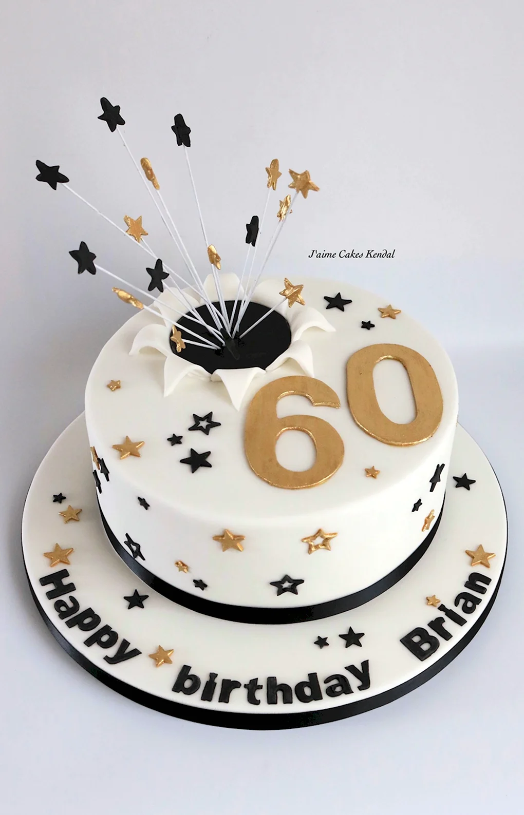 Торт на 60 лет мужчине